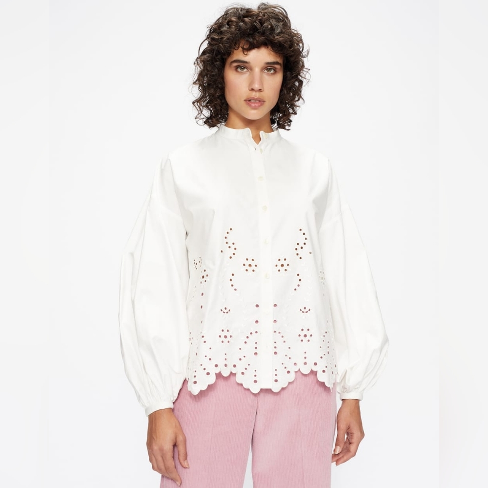 SOLD Ted Baker London Women's Eyelet Blouse